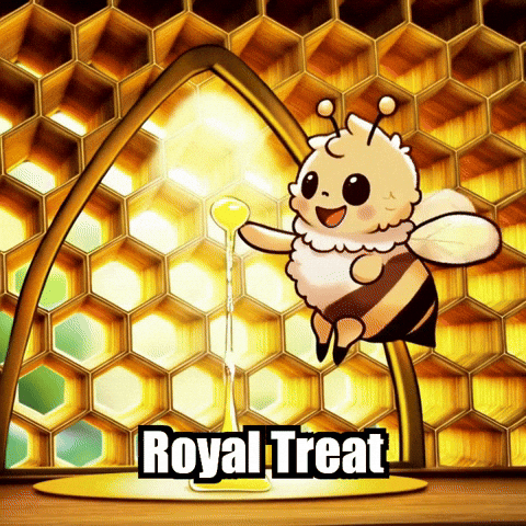 Royal Jelly Bee GIF by Beelightened