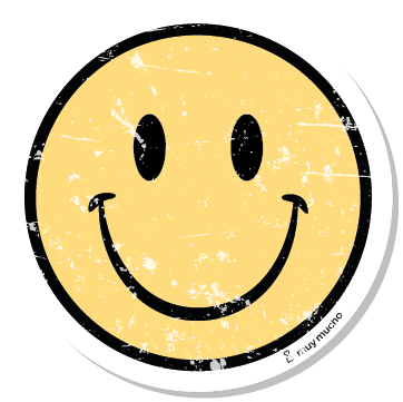 Happy Good Vibes Sticker by muy mucho