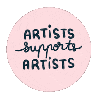 Social Media Art Sticker