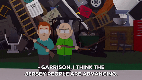 scared new jersey GIF by South Park 