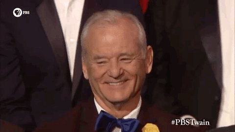 bill murray mark twain prize GIF by The Kennedy Center