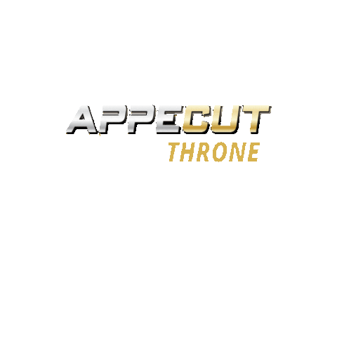 appecutthrone giphygifmaker Sticker