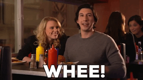 HexPatronus giphygifmaker snl kylo ren adam driver GIF