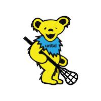 lacrosseunlimited grateful dead dancing bear gratefuldead unltd Sticker