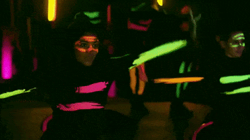 neon dancing GIF by Dance Camp