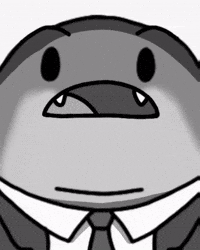 Scared Work GIF by Shark in the Suit