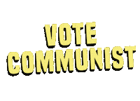 ONcommunists election ontario communist party vote communist Sticker
