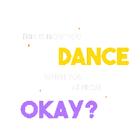 illustratingiris love dance party dancing Sticker