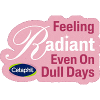 Brighthealthyradiance Sticker by Cetaphil Philippines