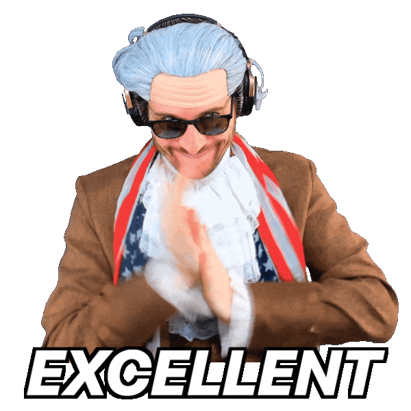 Good News Smirk Sticker