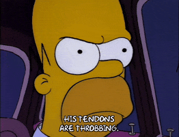 Staring Intently Season 3 GIF by The Simpsons