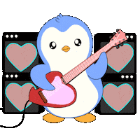 Happy I Love You Sticker by Pudgy Penguins