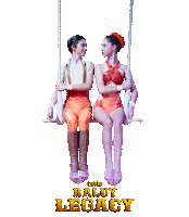 Circus Trapeze Sticker by Circo Raluy Legacy