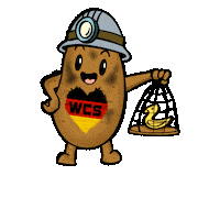wcsgermany potato deutschland wcs kartoffel Sticker