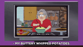 paula deen cooking GIF by South Park 