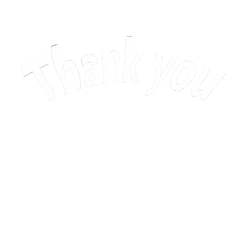 Thanks Thank You Sticker by ASF brush