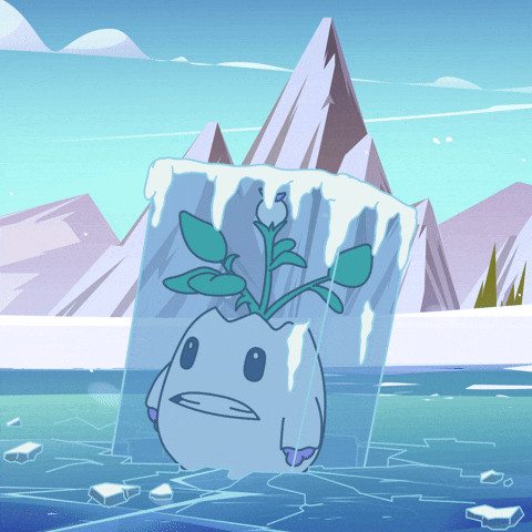 Shaking Snow Day GIF by Magic Eden