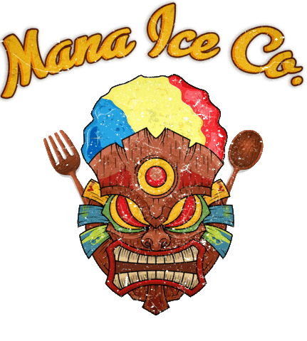 manaiceco icecream shaka flavor softserve Sticker