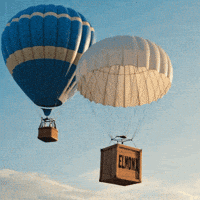 Hot Air Balloon Crypto GIF by ElmonX