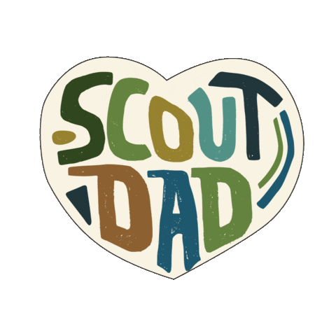 hoacbsa heart scouting boy scouts scoutsbsa Sticker