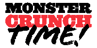CrunchTimeAppleGrowers time monster crunch snapdragon Sticker