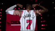 Troy Brown Jr Sport GIF by Chicago Bulls