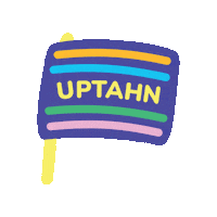 Moonlit Uptown Sticker by Moonlit Burgers