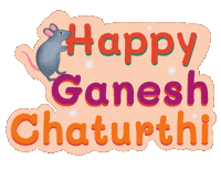 Vinayaka Chaturthi Mumbai Sticker by Sonamm