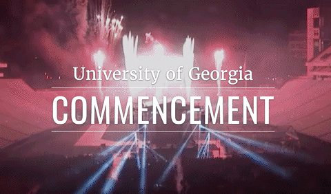 uga commencement GIF by University of Georgia