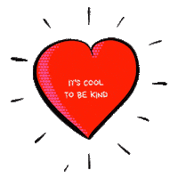 Heart Love Sticker by The Cool To Be Kind Project
