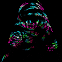 1mposter art animation loop 3d GIF