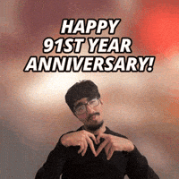 91 Year Anniversary GIF