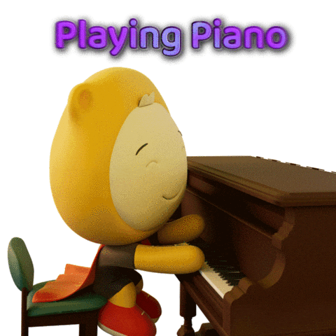 Happy Music Love Sticker by Gumazing