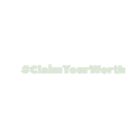 Claimyourworth Sticker