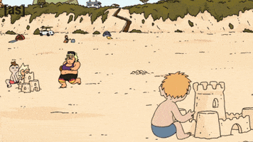 Beach Day Yolo GIF by Adult Swim