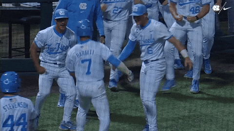 University Of North Carolina Baseball GIF by UNC Tar Heels