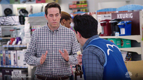 cloud 9 omg GIF by Superstore