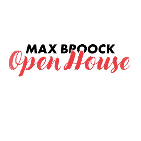 MaxBroock real estate realtor open house showing GIF