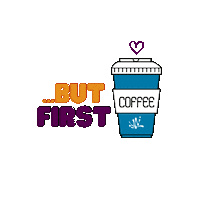 southwestsportscentre coffee cafe but first coffee but first Sticker