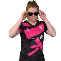 Surprised Sunglasses Sticker by Somerset County Cricket Club