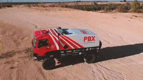 Palibex giphyupload truck dakar pale GIF
