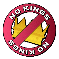 Trump No Sticker by Ishmael Arias Pinto