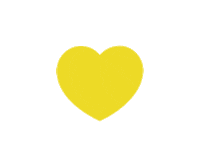 Coraçãoamarelo Sticker by Fast Escova