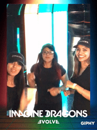 evolve GIF by IMAGINE DRAGONS ARCADE