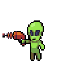 Pixel Art 8Bit Sticker by Lee Thompson