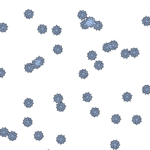 Christmas Snow Sticker