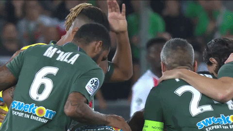 team spirit asse GIF by AS Saint-Etienne