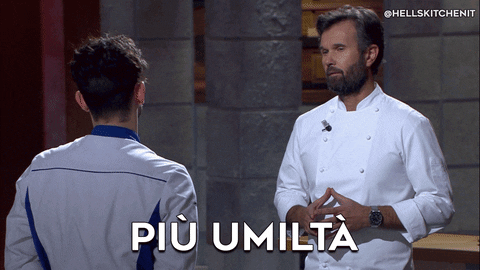 hk carlo GIF by Hell's Kitchen Italia