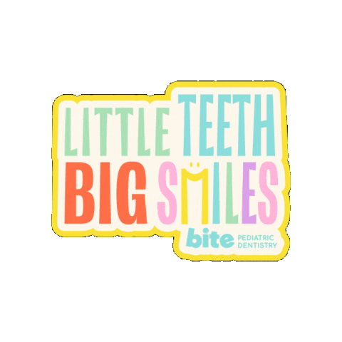 bitepediatricdentistry giphygifmaker dentist bite dental Sticker