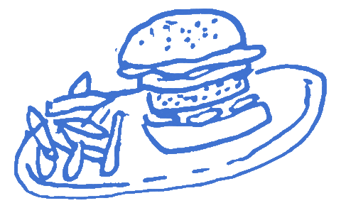 studioblink giphyupload food illustration design Sticker